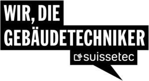suissetec: wir die Gebäudetechniker. Logo